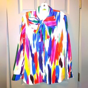 Tailor Made Pussy Bow Blouse With Wow Factor.